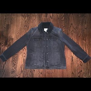 Sherpa lined jean jacket
